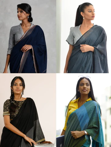 Formal sarees for working women
