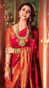 latest red blouse for saree