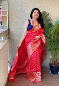 fancy saree party wear
